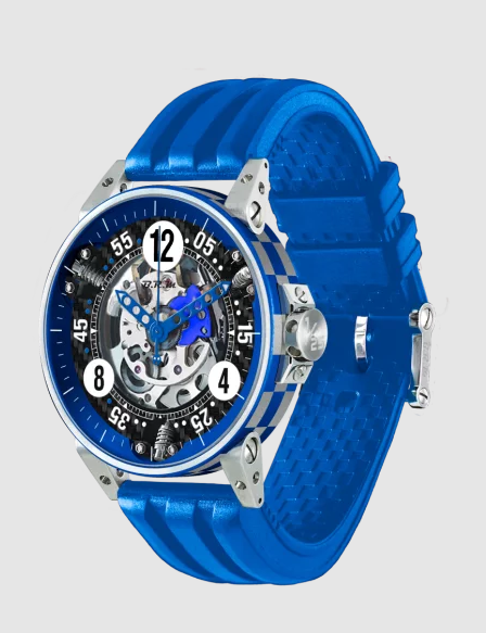 BRM Racing V6-44-SA Blue Skeleton Cercolor Replica Watch